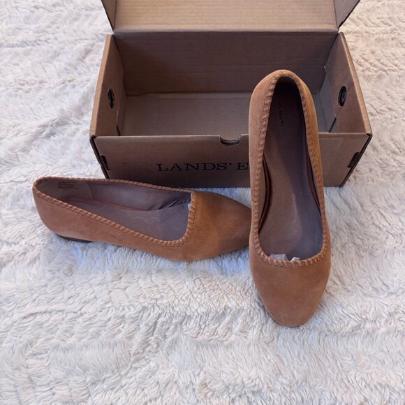 Velvet flat shoes - Picture 2 of 5